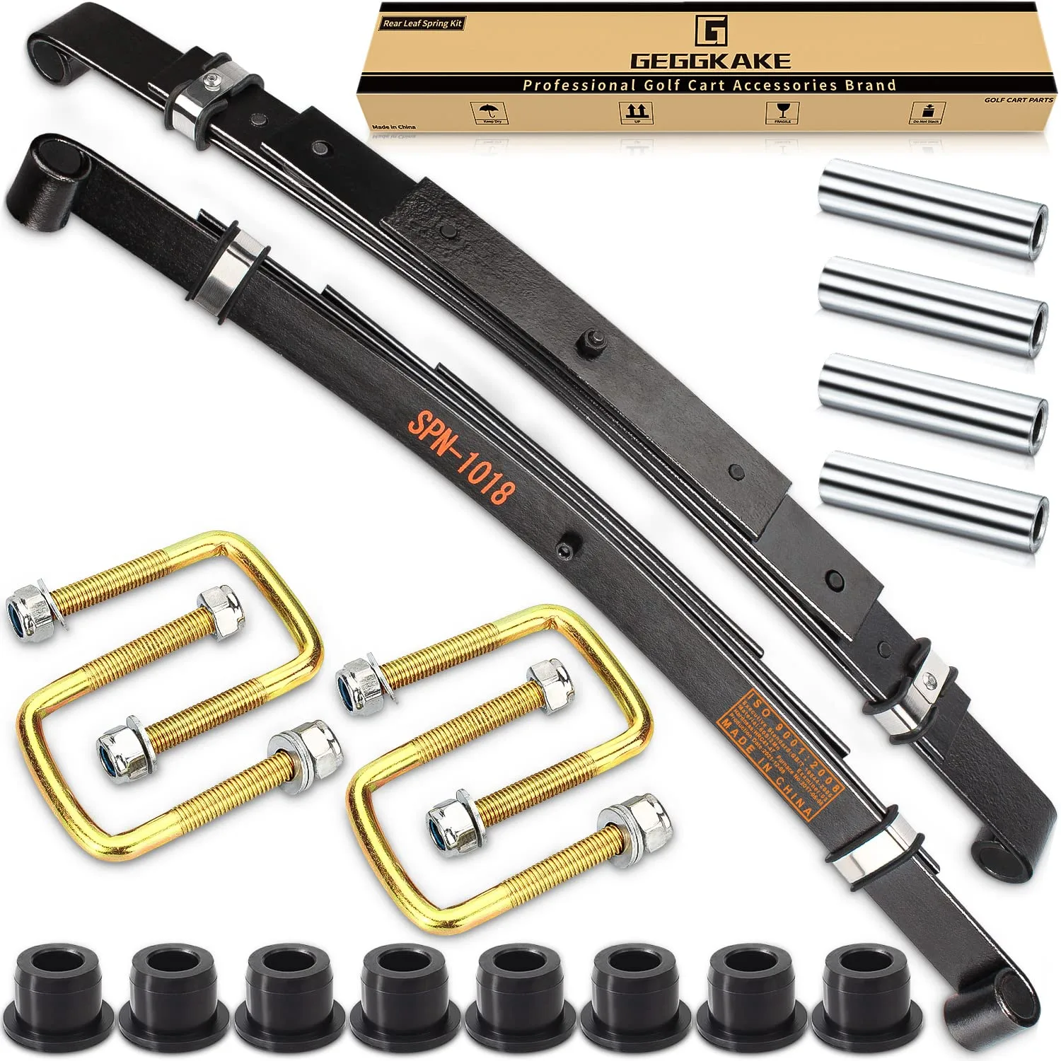 Geggkake E-Z-GO TXT Rear Leaf Spring Bushing Kit