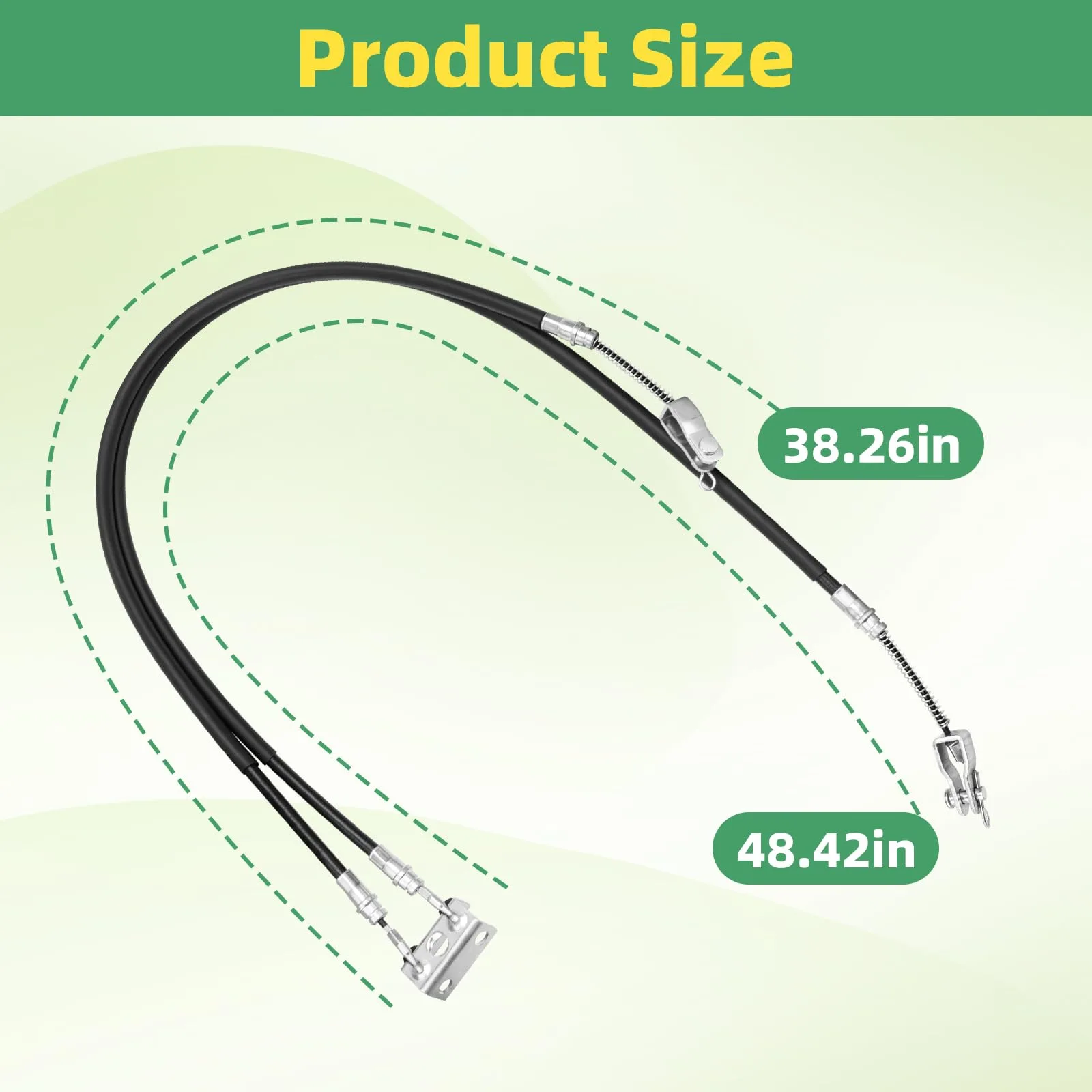 shoudiantong Brake Cable Set for E-Z-GO TXT/Medalist 1994-2008 image 2