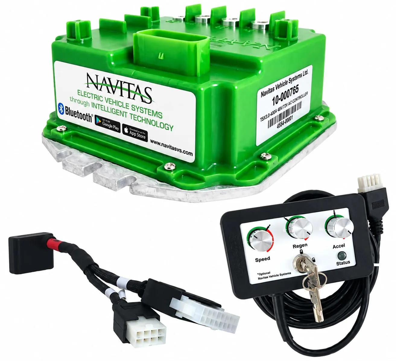 Navitas 440A Controller for E-Z-GO TXT with Curtis 1206HB
