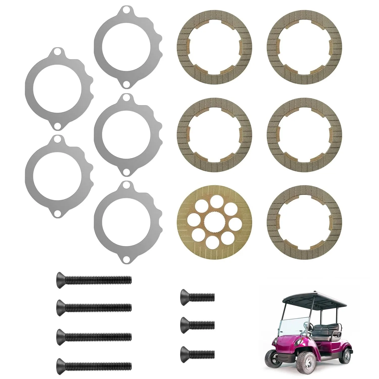 DRIVE UP DU00045 Brake Repair Kit for Yamaha G29 Drive