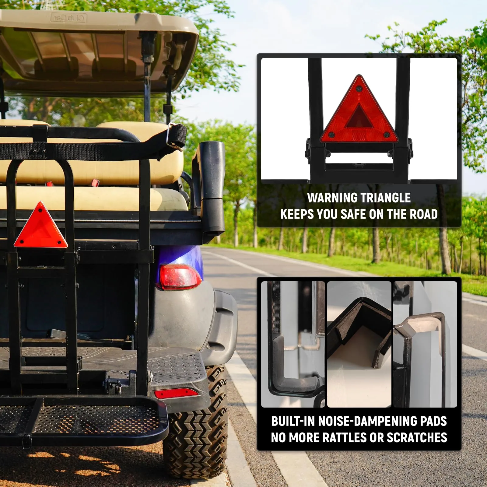 SAMXOMAP Foldable Golf Cart Bag Holder image 3