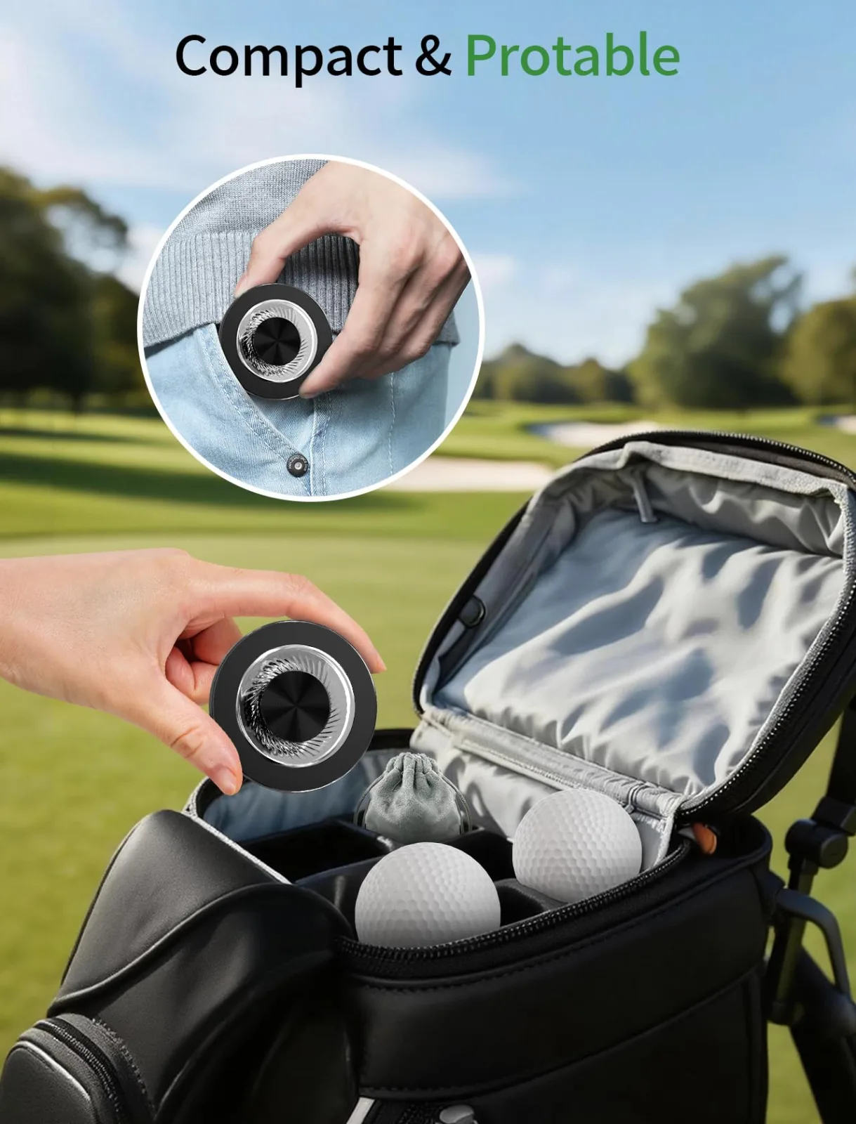 GBEAST PA006 Magnetic MagSafe Golf Cart Phone Holder for iPhone 12–17 image 4