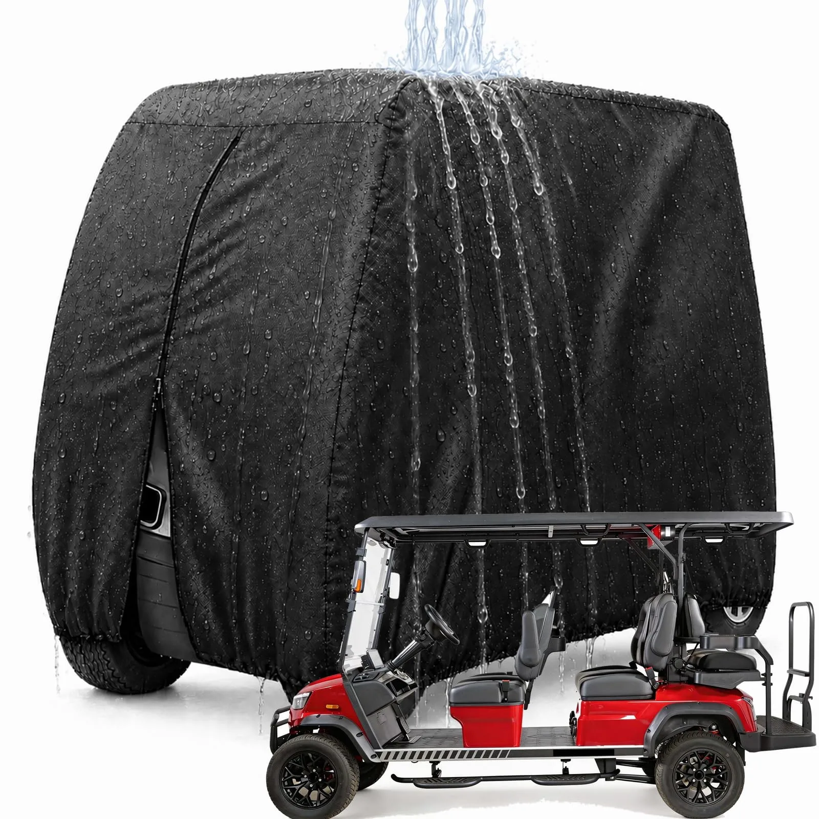 DACH Apollo 4+2 Golf Cart Cover 2026-2027
