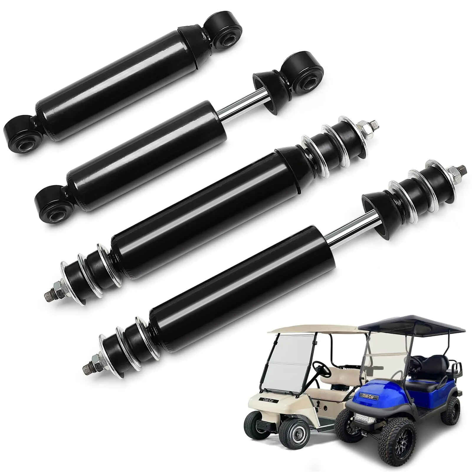 Cartalia CFRSACC Club Car Front and Rear Shock Set