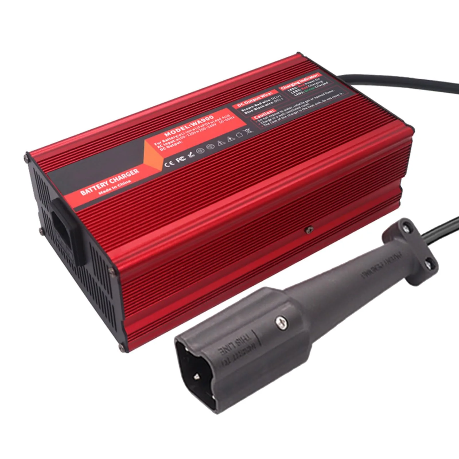 WJIANY 48V Golf Cart Battery Charger 66300734-48V15A-D