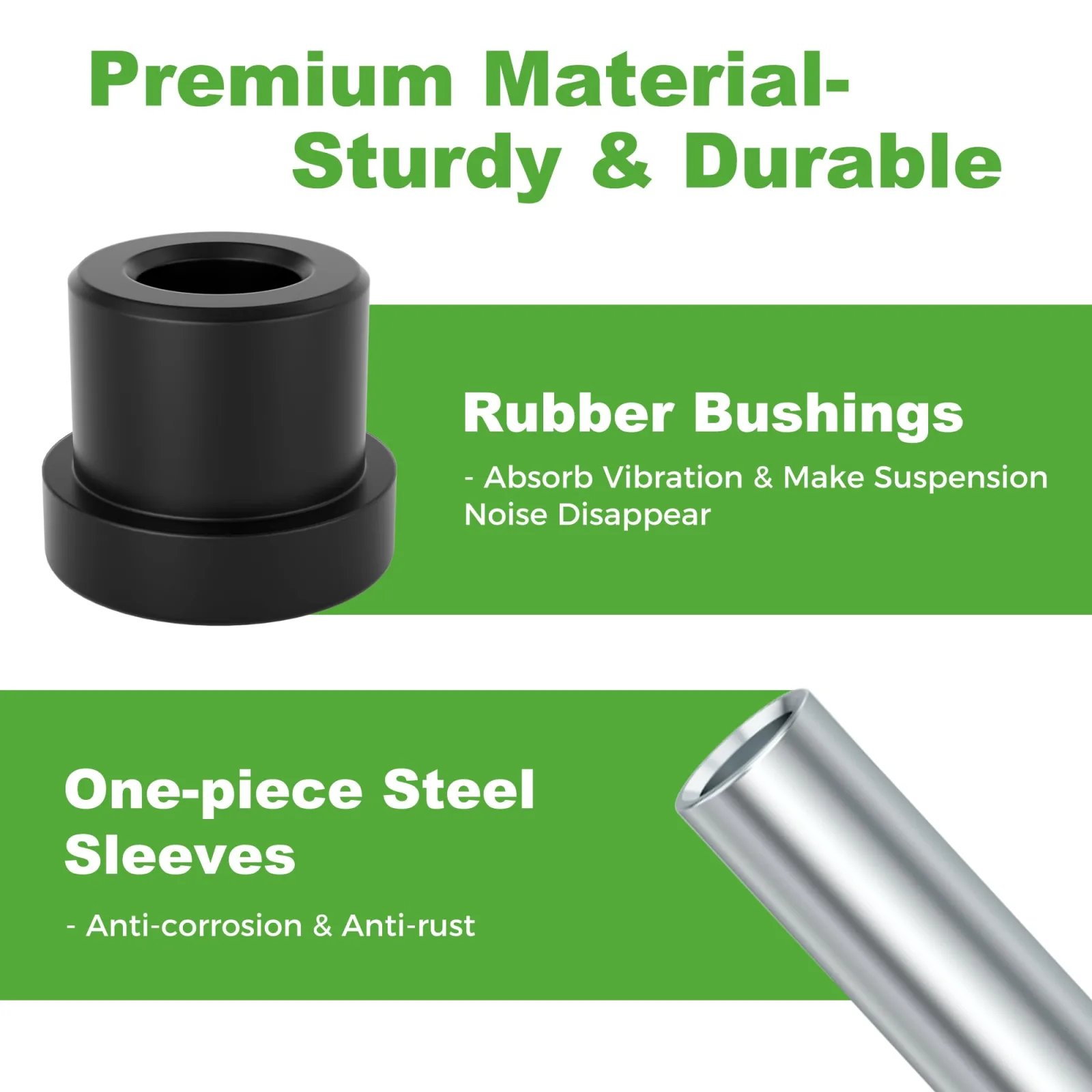 10L0L Rear Suspension Bushing Kit for Club Car DS 1981+ image 4