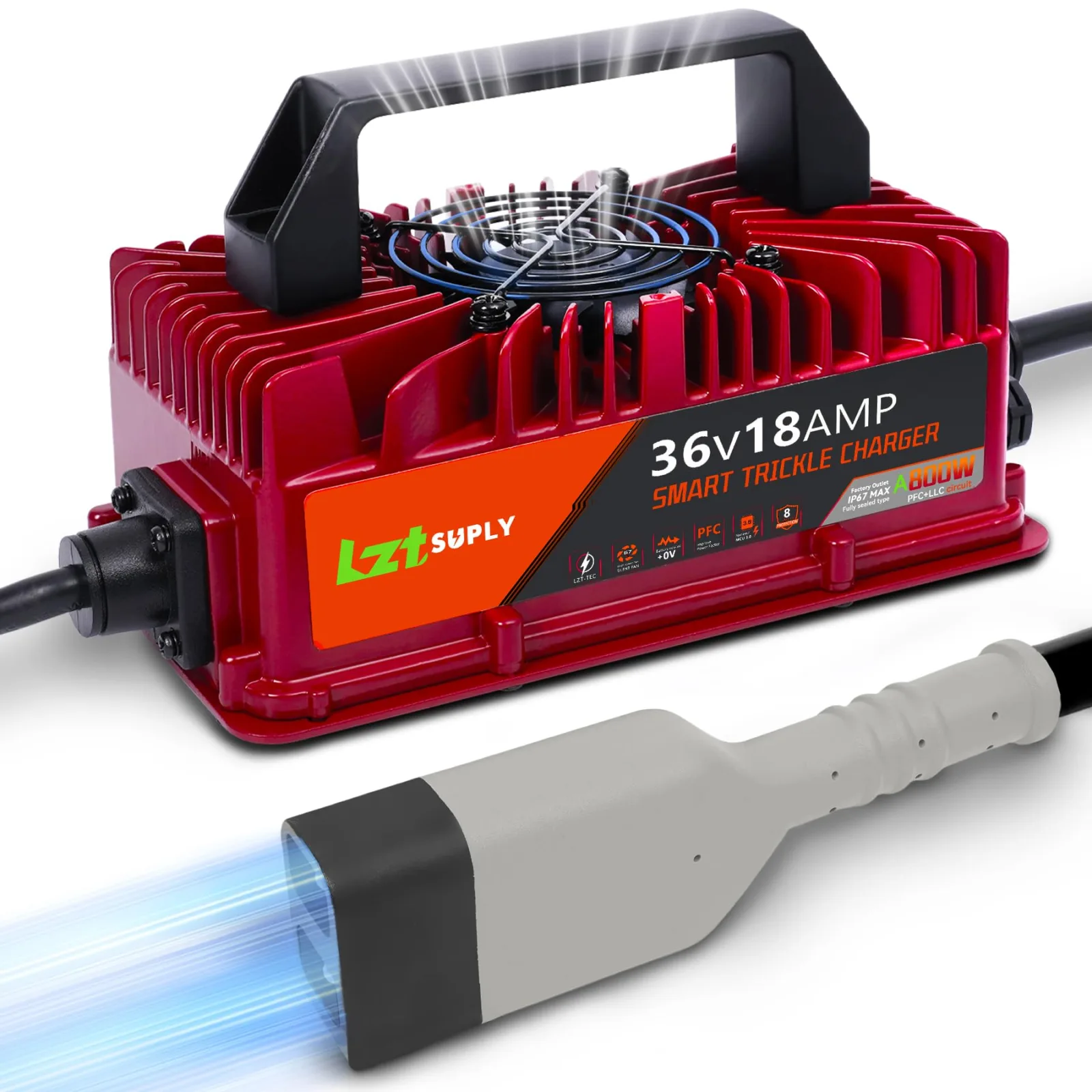Lztsuply 36V 18A Charger for E-Z-GO TXT Golf Cart