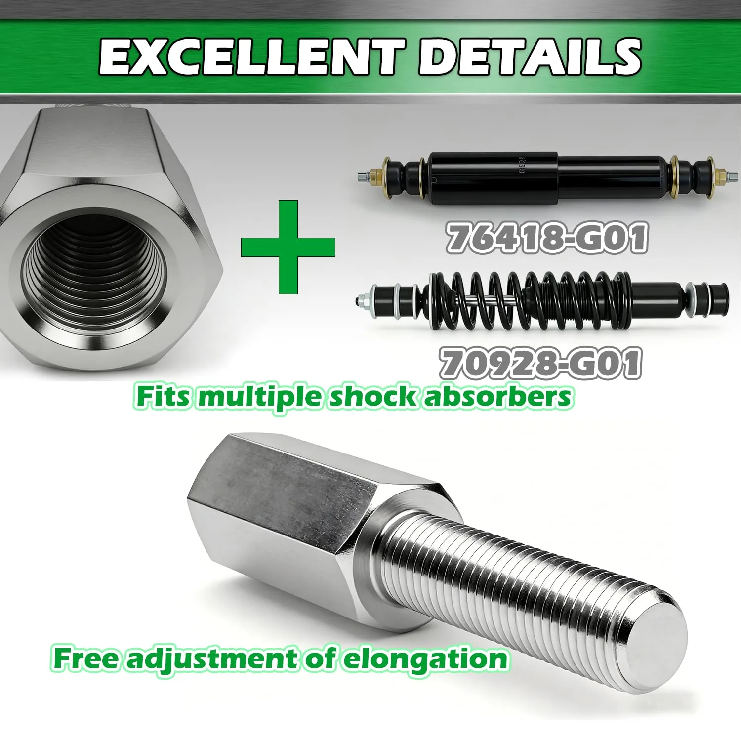 LY 5KYSON Golf Cart Shock Extension Rod for E-Z-GO TXT image 4
