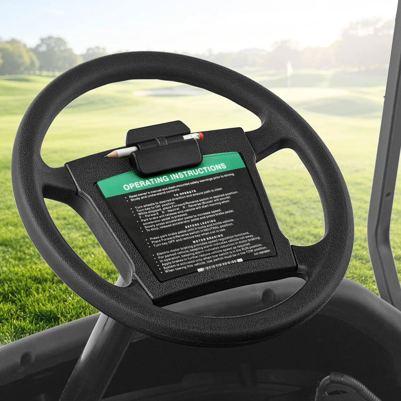CLUBRALLY Steering Wheel Kit for Club Car Precedent