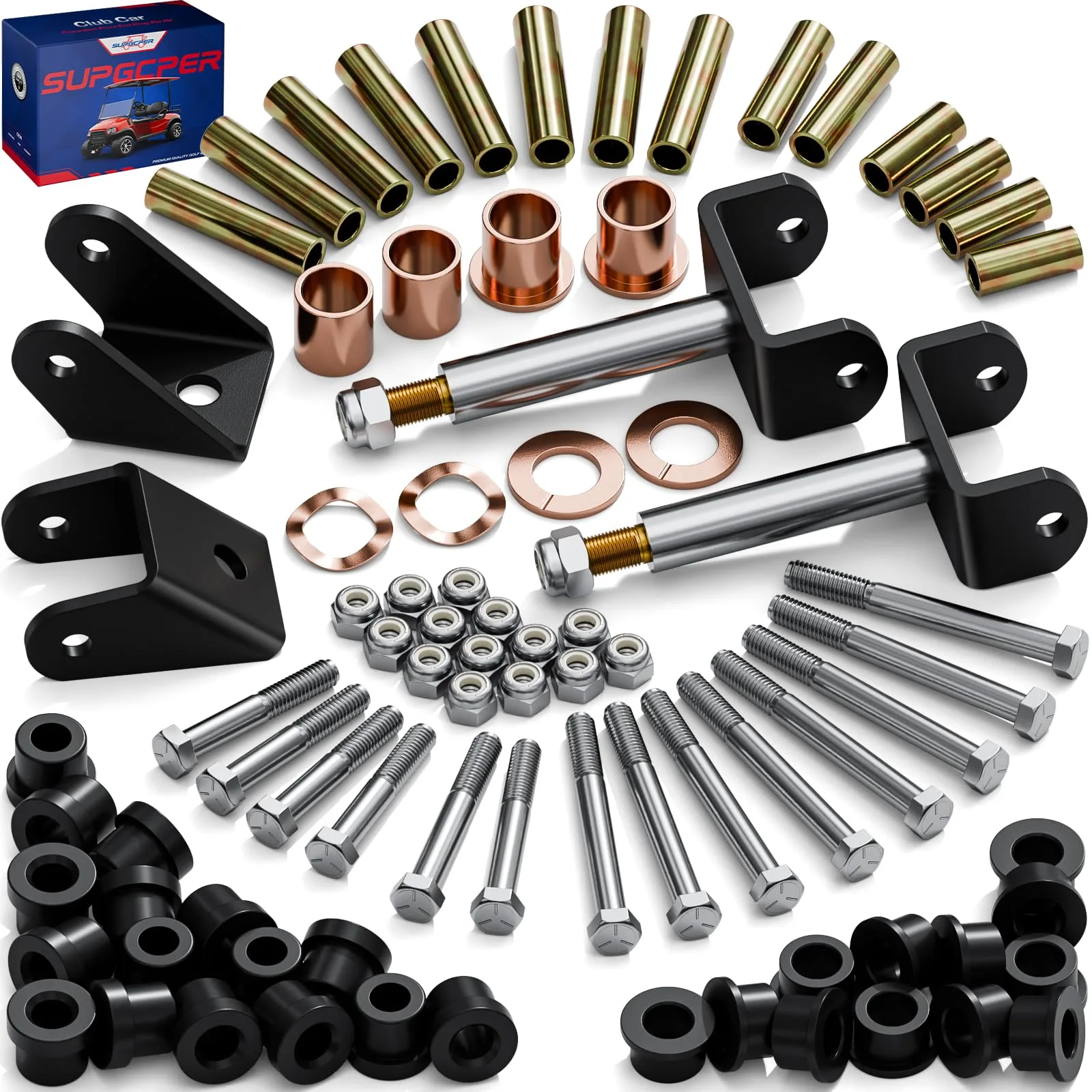 SUPGCPER Club Car DS Bushing Repair Kit 1993-Up