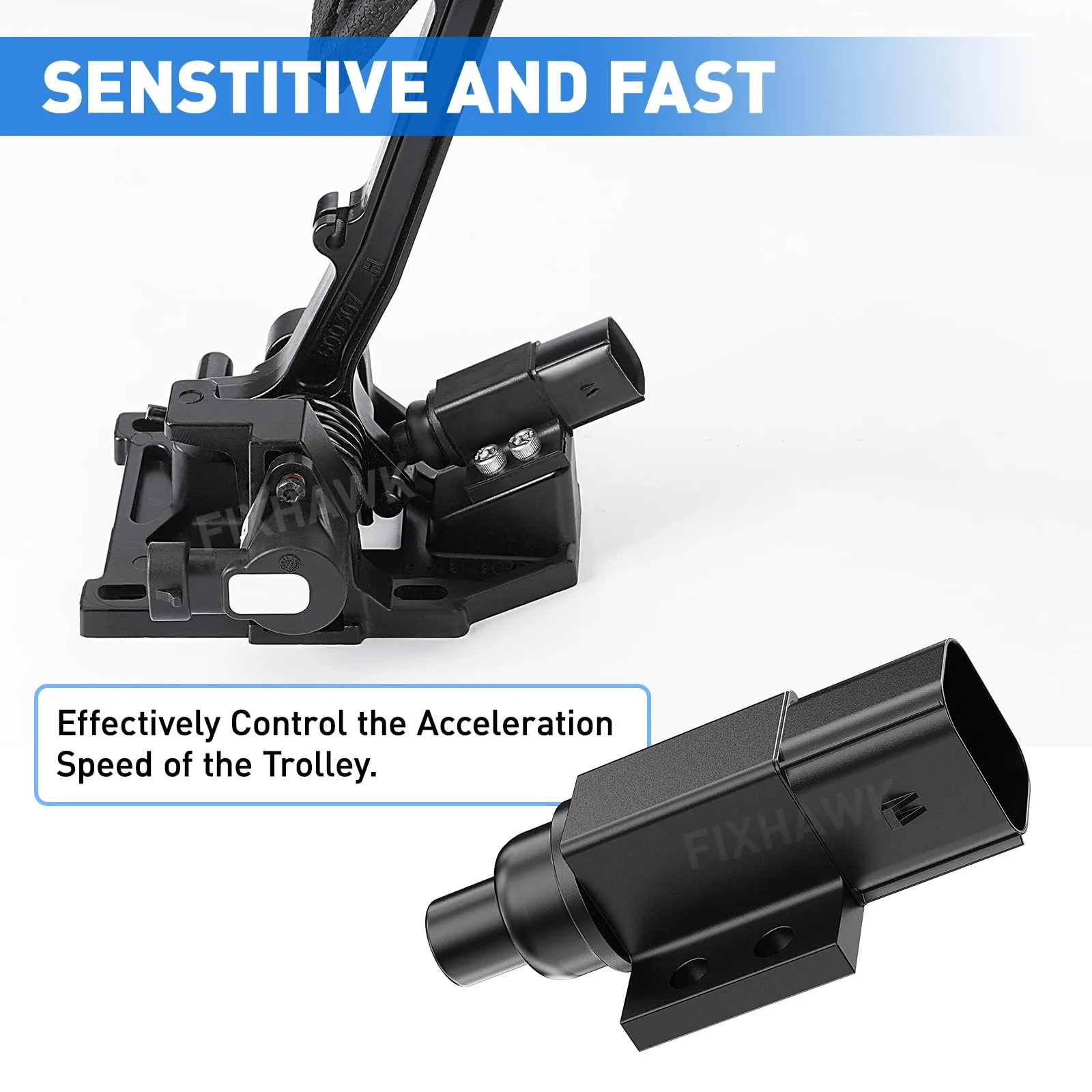 FIXHAWK Accelerator Pedal Switch for E-Z-GO RXV Golf Carts image 3