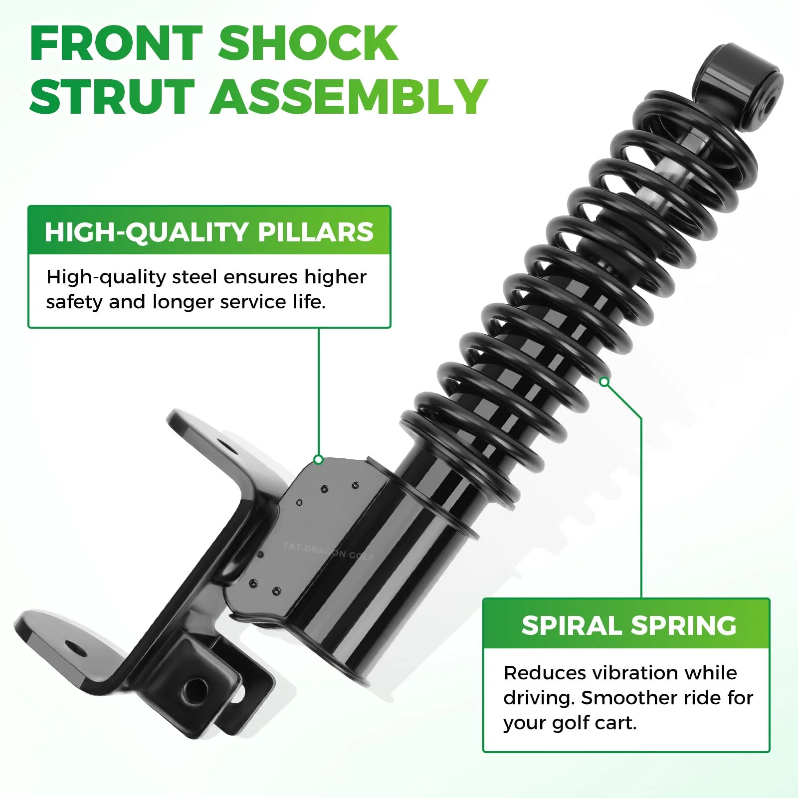 Panglong Front Shock Strut Assembly for E-Z-GO RXV image 4