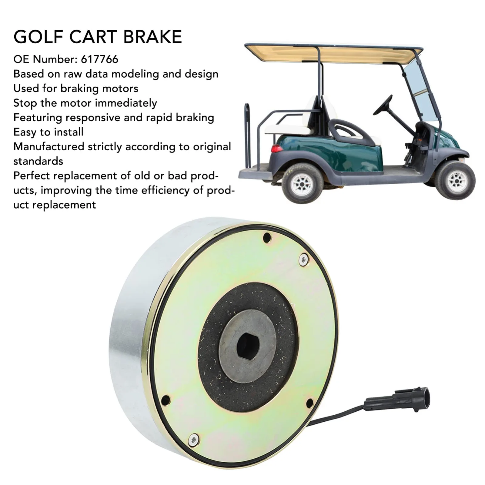 Halearo Brake Assembly for E-Z-GO RXV 2008-2019 image 2