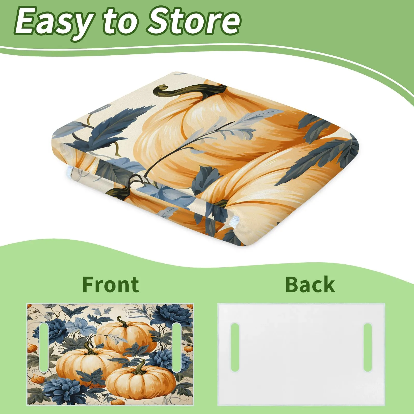 Tiveruda Halloween Pumpkin Golf Cart Seat Cover image 4