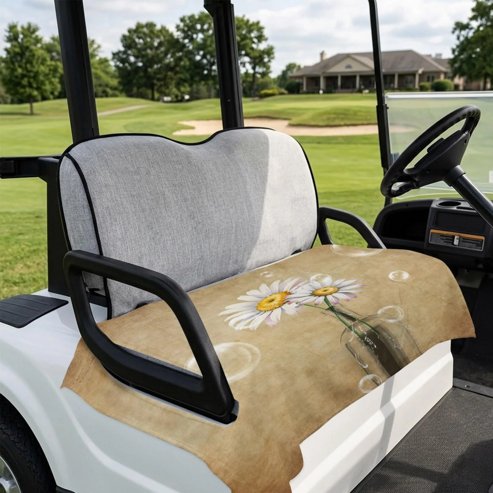 DecorLovee Golf Cart Seat Cover, 51 x 31 Inches image 4