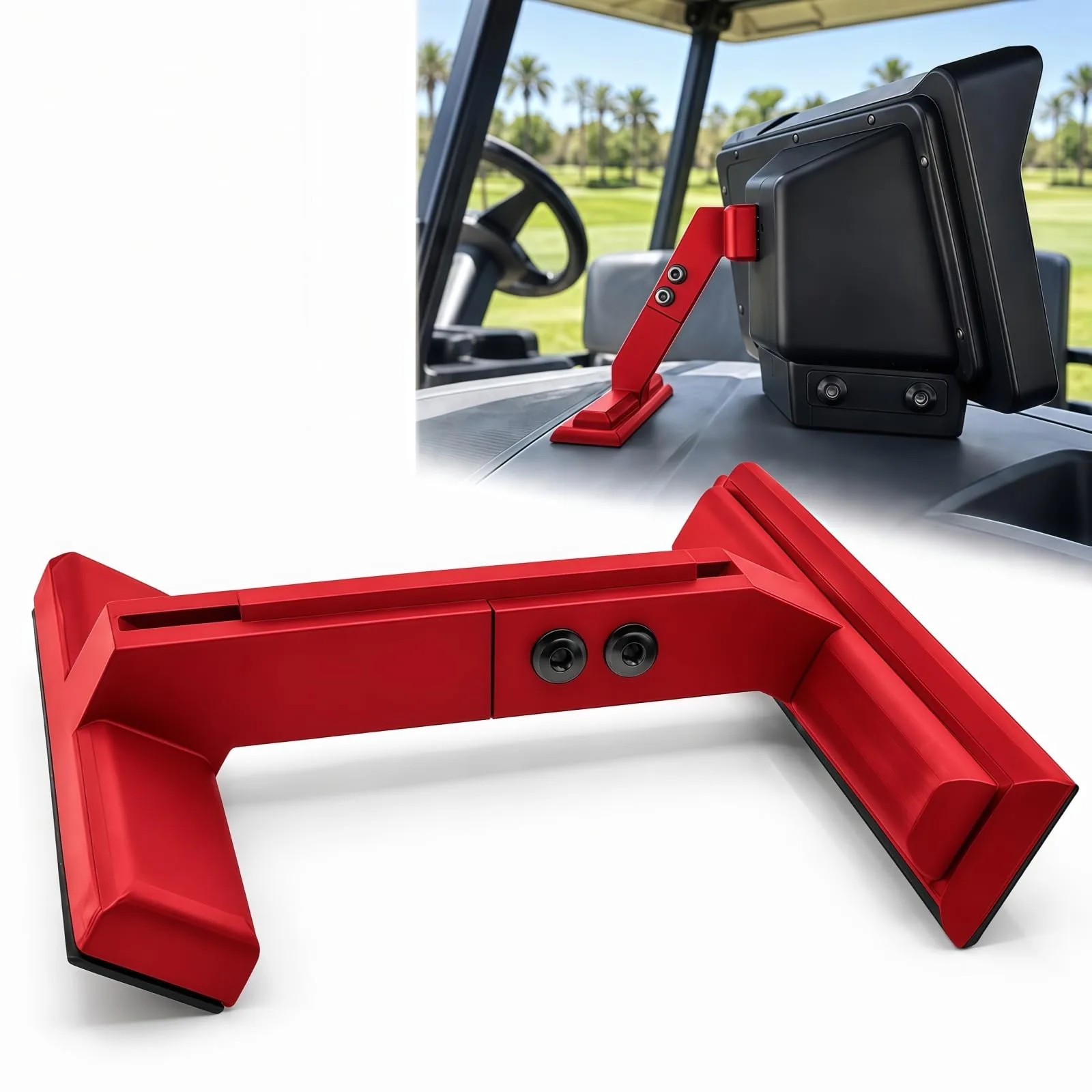 Generic Screen Stabilizer Bracket for Denago Golf Cart