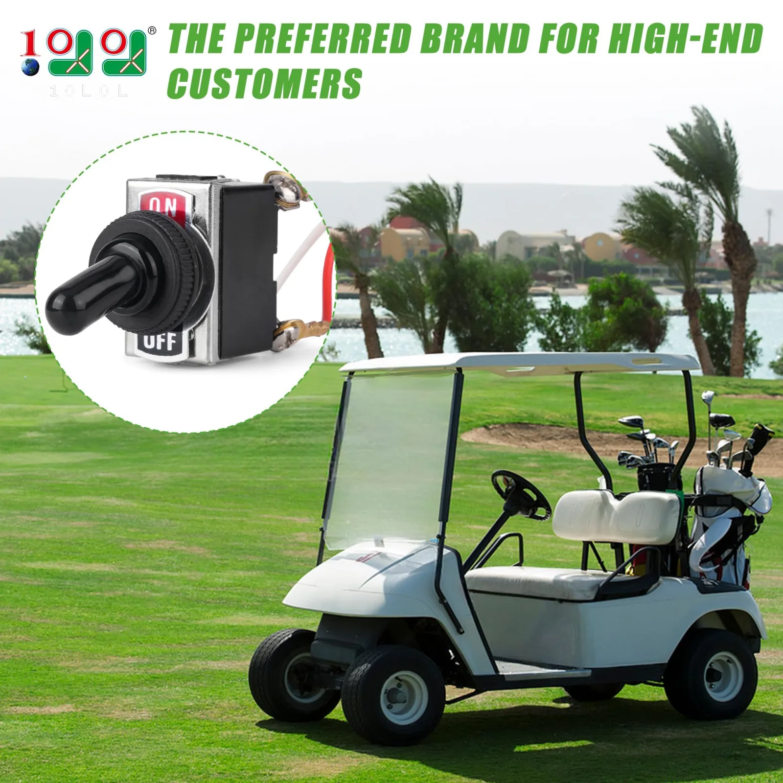 10L0L Run/Tow Switch for E-Z-GO TXT DCS/PDS Carts image 2
