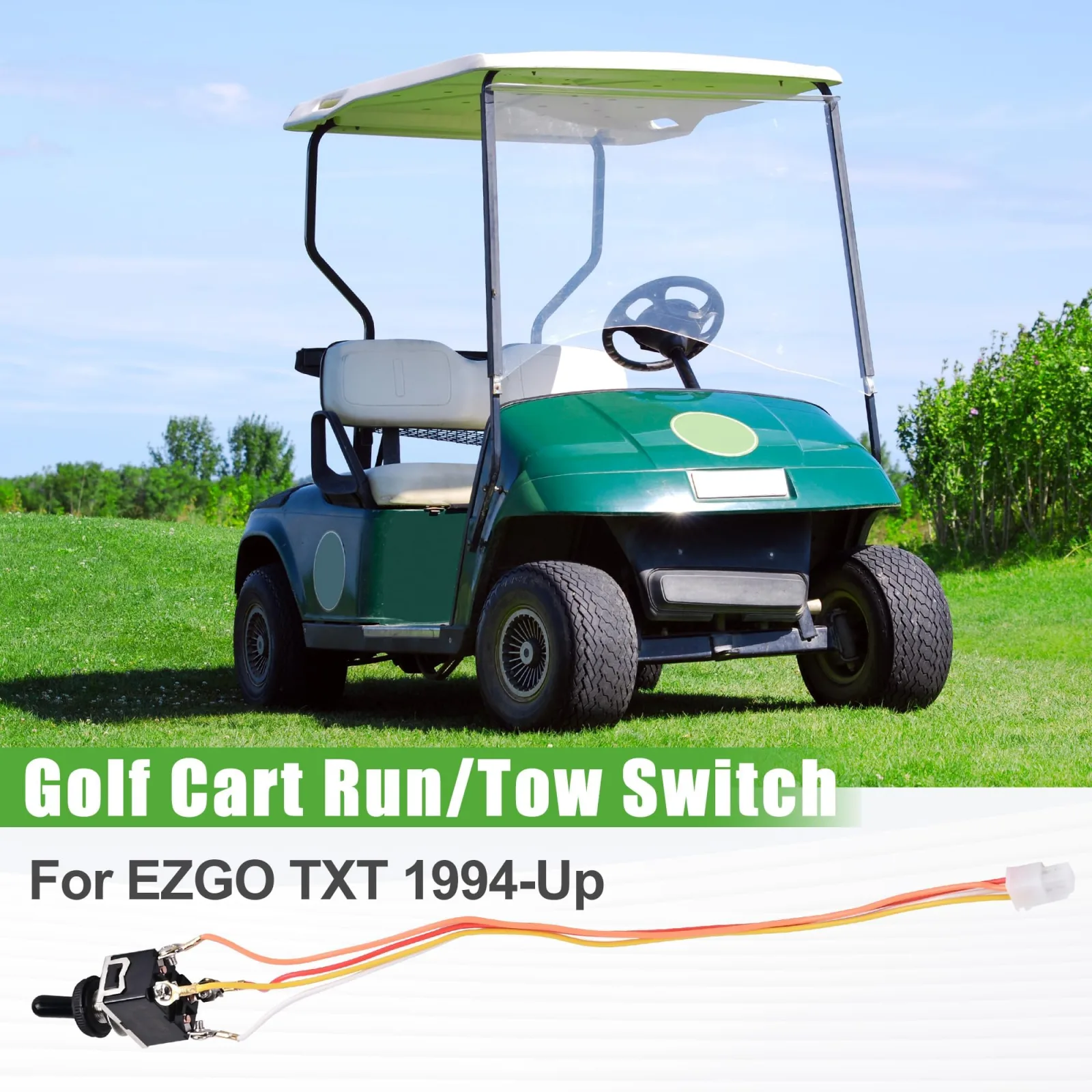10L0L Run/Tow Switch for E-Z-GO TXT DCS/PDS Carts image 3