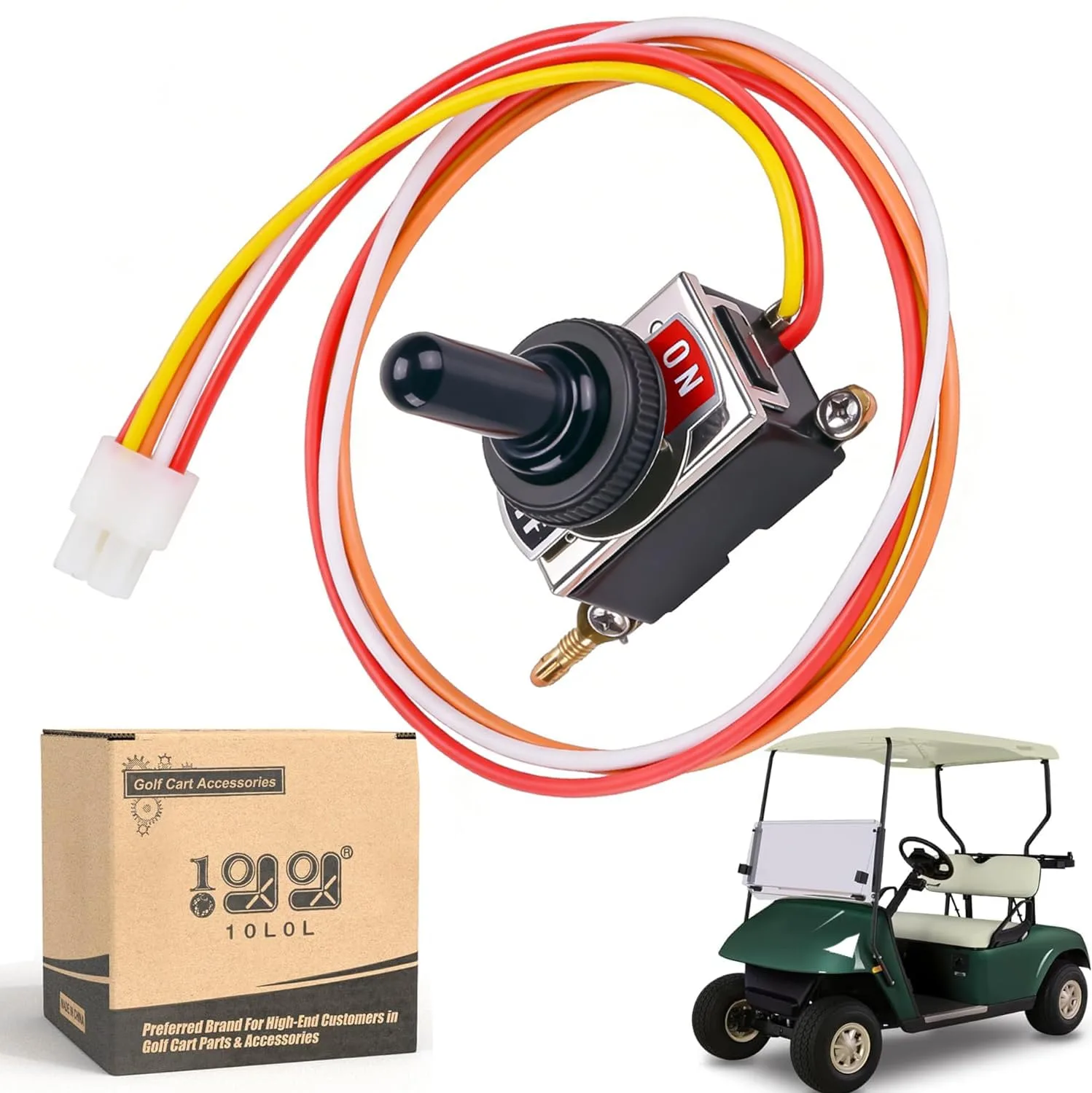 10L0L Run/Tow Switch for E-Z-GO TXT DCS/PDS Carts