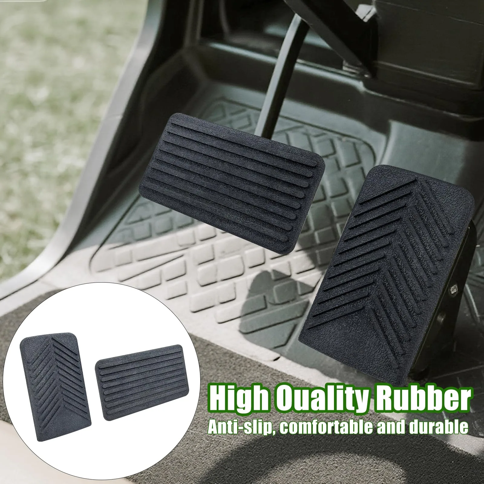 HANQIMOTO E-Z-GO RXV Brake and Accelerator Pedal Covers image 4