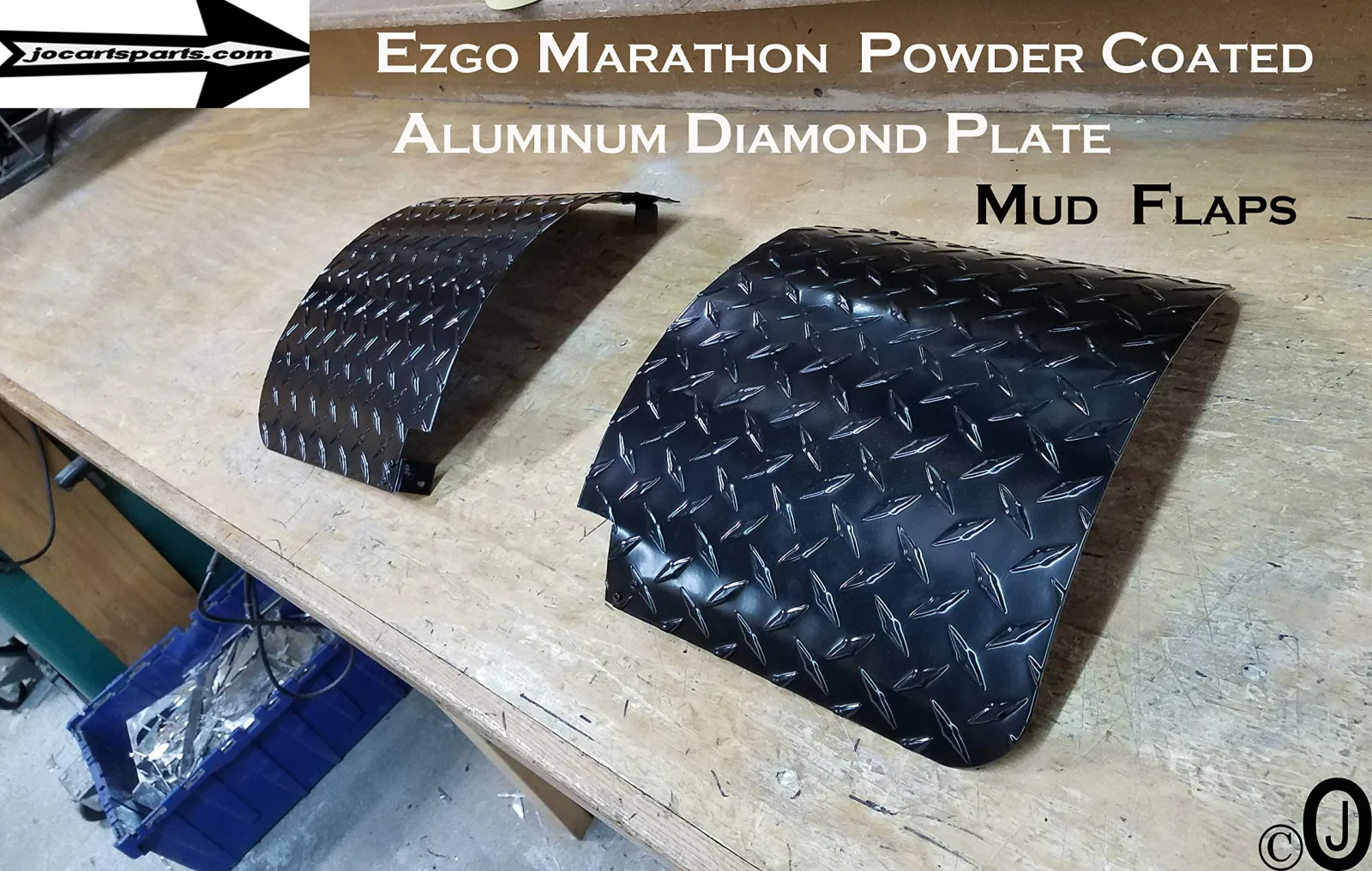 E-Z-GO Marathon Front Mud Flaps and Guards 1979-1995.5 image 2