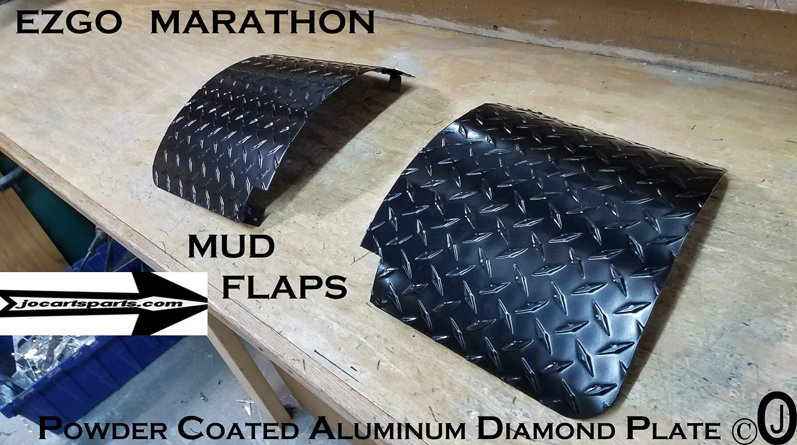 E-Z-GO Marathon Front Mud Flaps and Guards 1979-1995.5 image 3