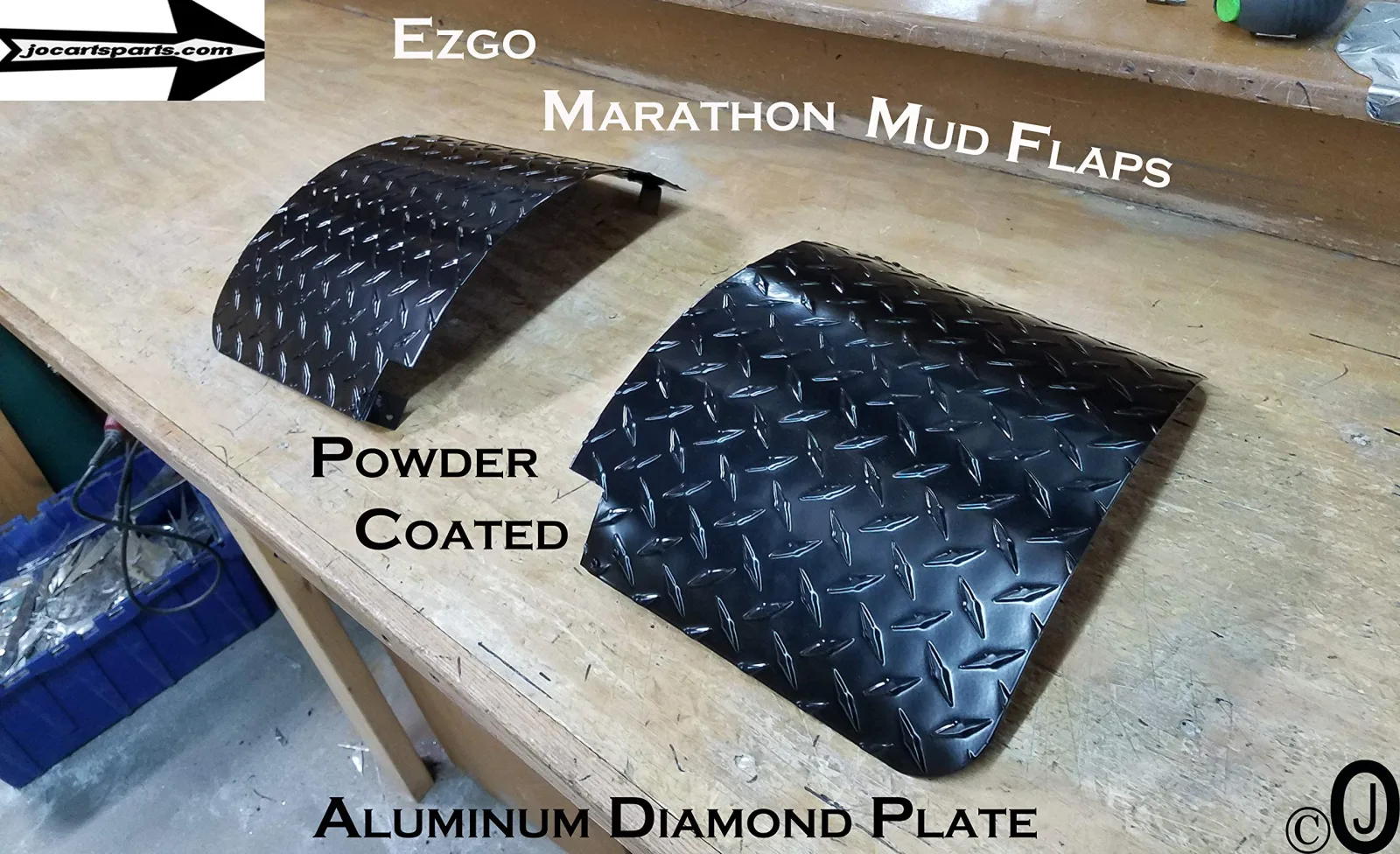 E-Z-GO Marathon Front Mud Flaps and Guards 1979-1995.5 image 4