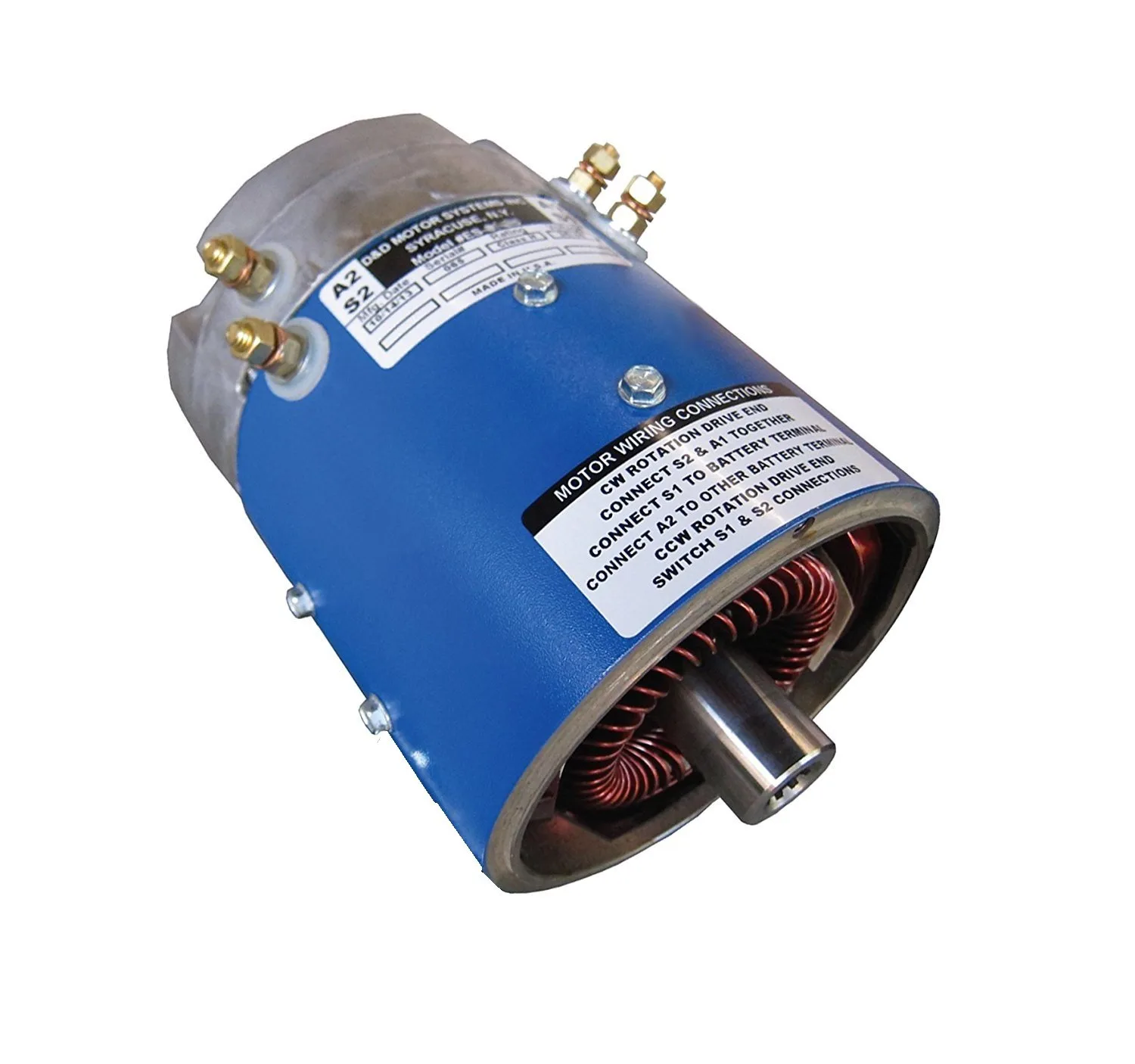 D&D 170-003-0002 Club Car Series Golf Cart Motor