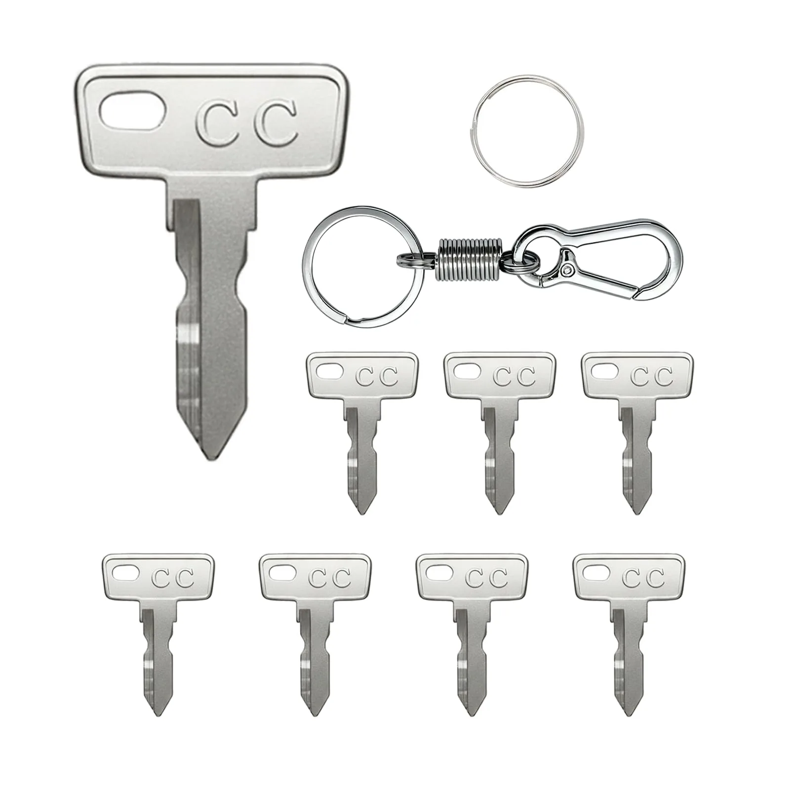 Hather GCK03 Club Car Golf Cart Replacement Ignition Keys