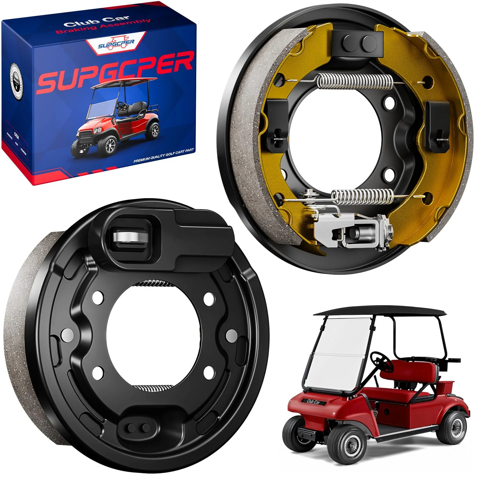 SUPGCPER Club Car Rear Brake Cluster Kit DS Precedent Tempo