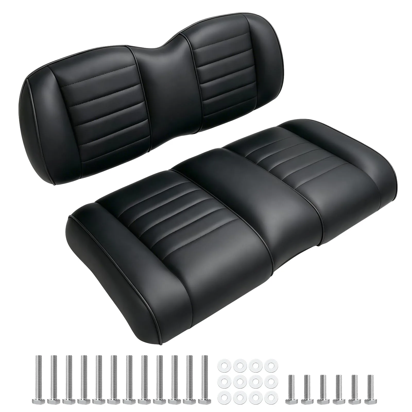 HEOHOU Front Seat Cushion Kit for E-Z-GO TXT 1994-2013