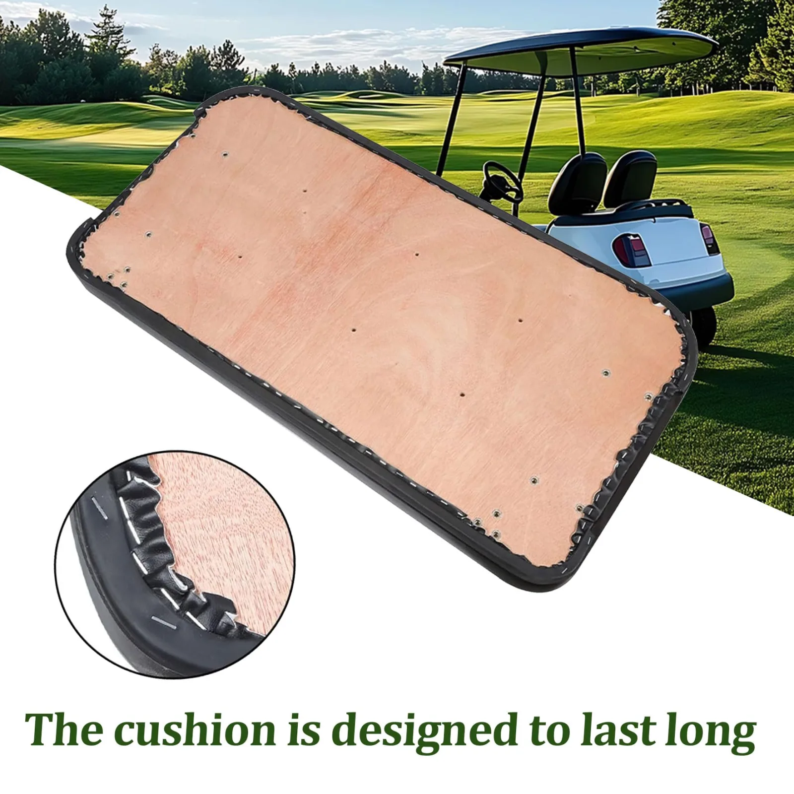 waltyotur Front Seat Bottom for E-Z-GO Medalist TXT image 3