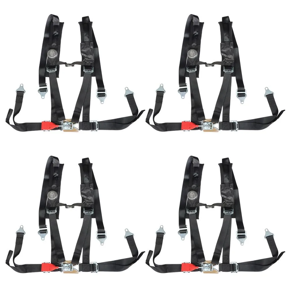 Generic 4-Point Seat Belt Harness for Polaris RZR XP S 4 1000