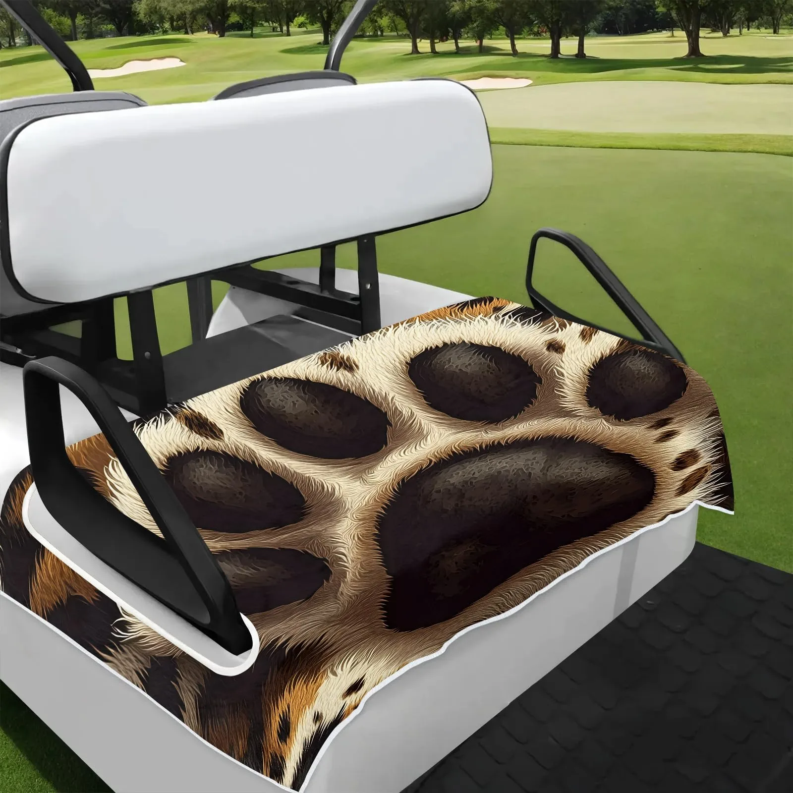 Tiveruda Golf Cart Seat Cover for Double Seats 51 x 31 in