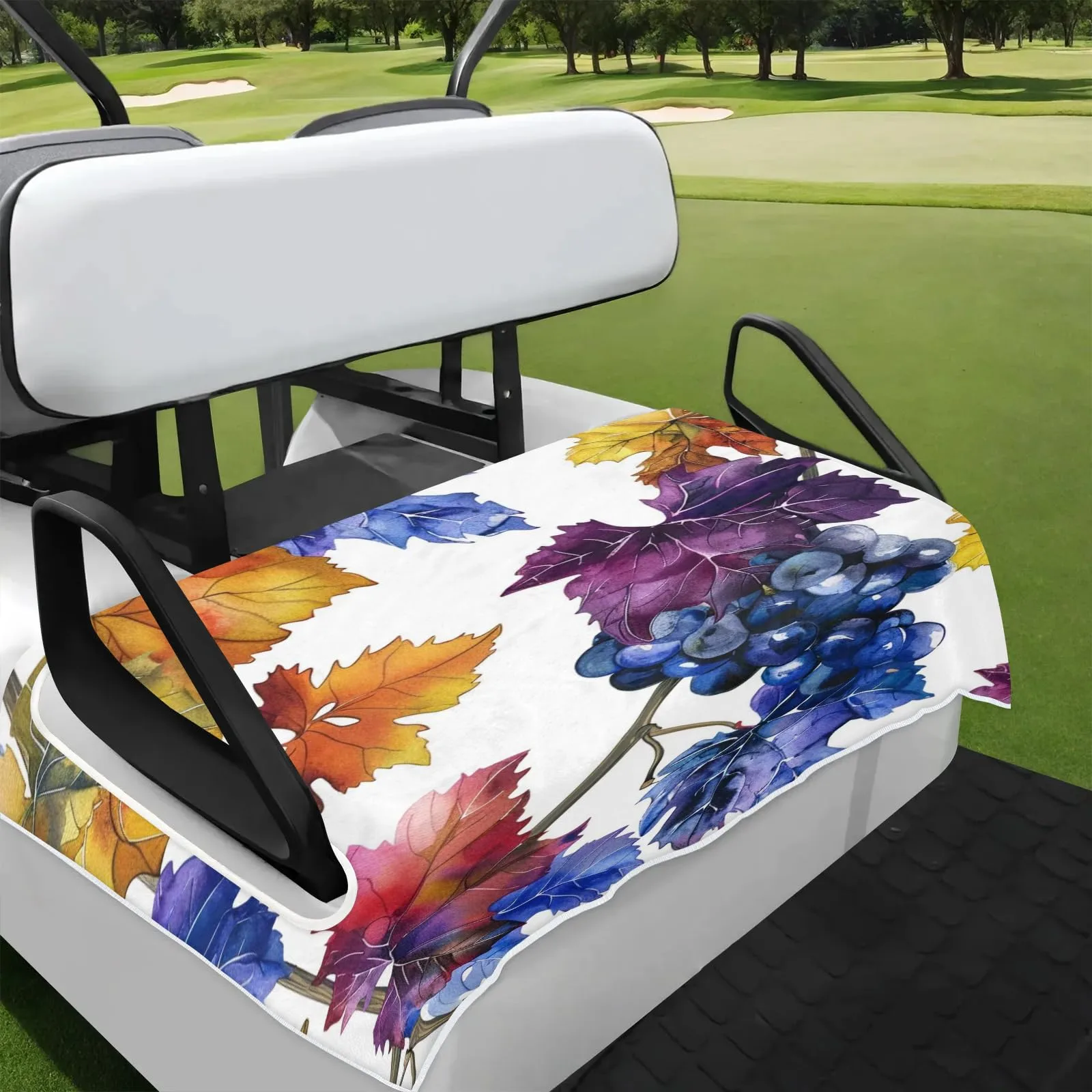 Tiveruda Golf Cart Seat Cover for Double Seats