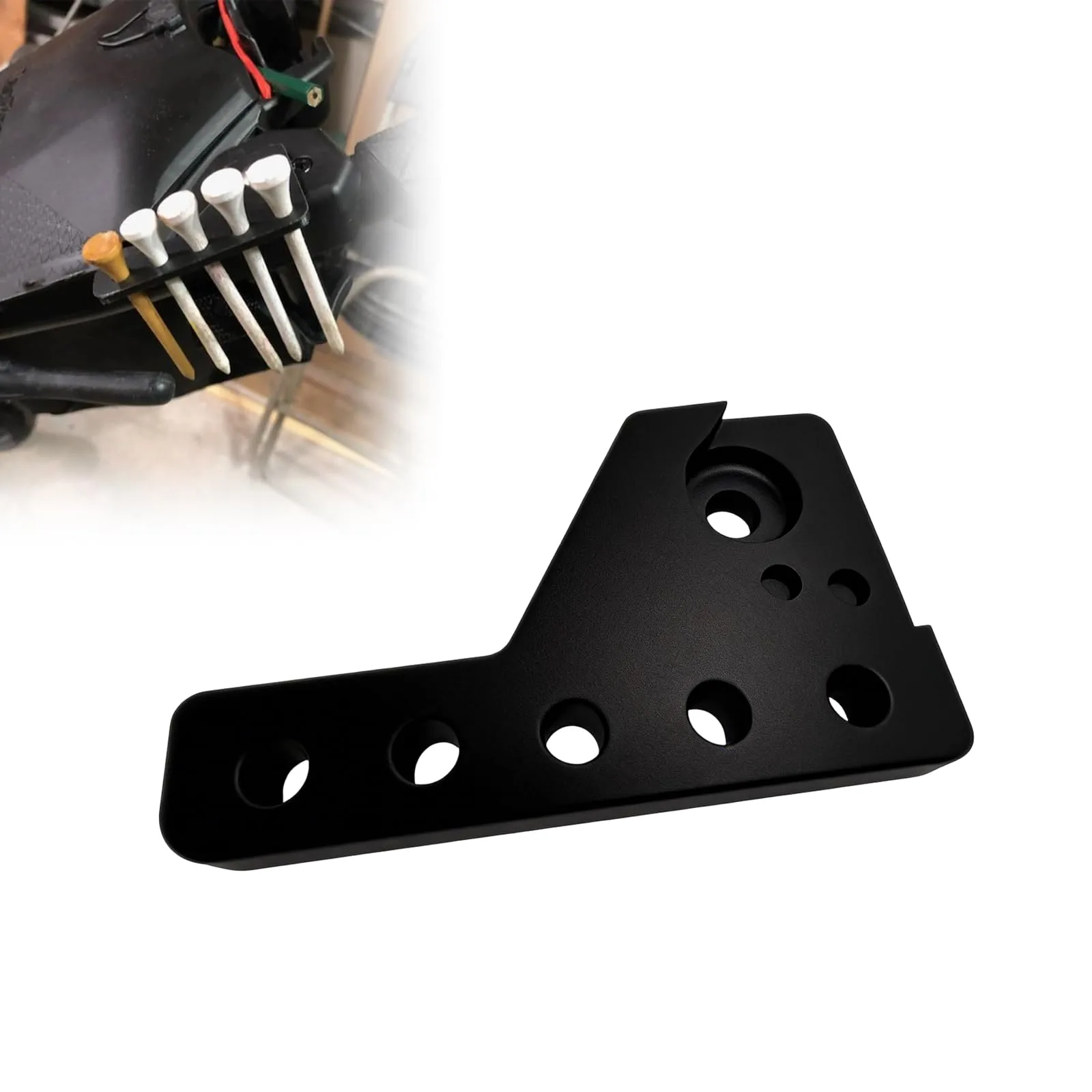 KEJKHA Golf Tee Holder for Bag Boy Nitron Push Cart
