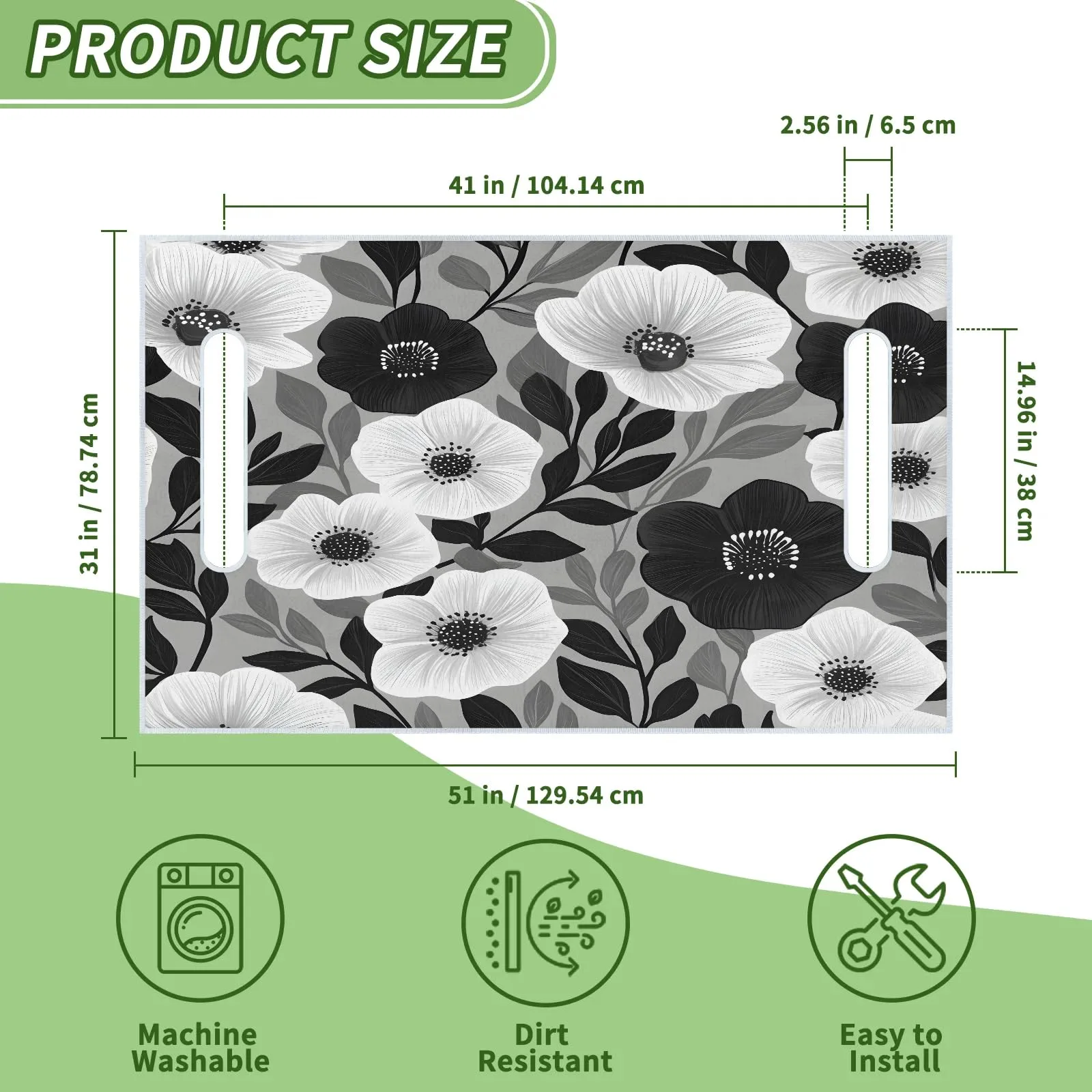 Tiveruda Golf Cart Seat Cover for Double Seats image 2