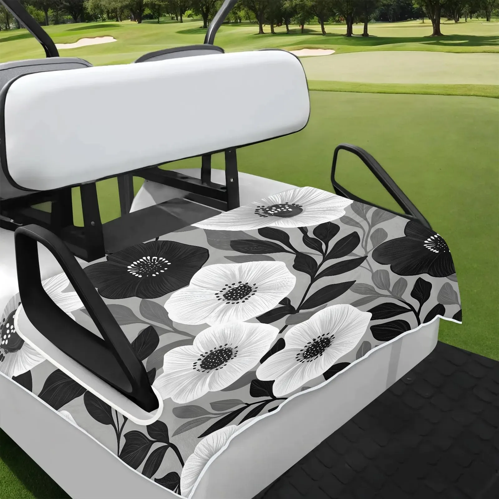 Tiveruda Golf Cart Seat Cover for Double Seats