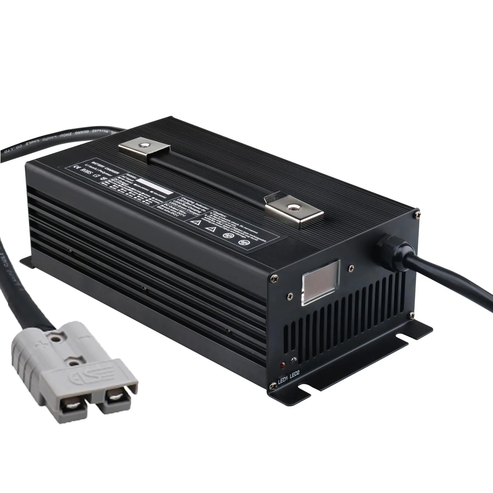 Generic 1500W Smart Golf Cart Battery Charger, 12V–72V
