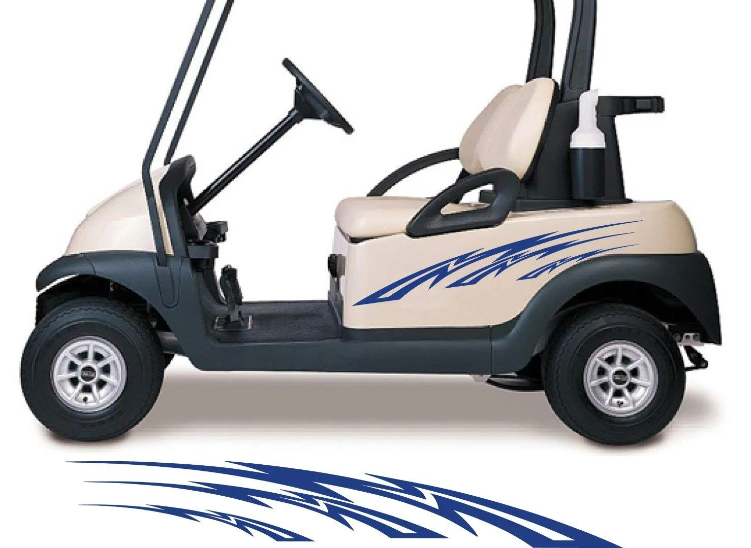 StickerChef GCA1211 Golf Cart Decal Sticker - Multicolor Vinyl