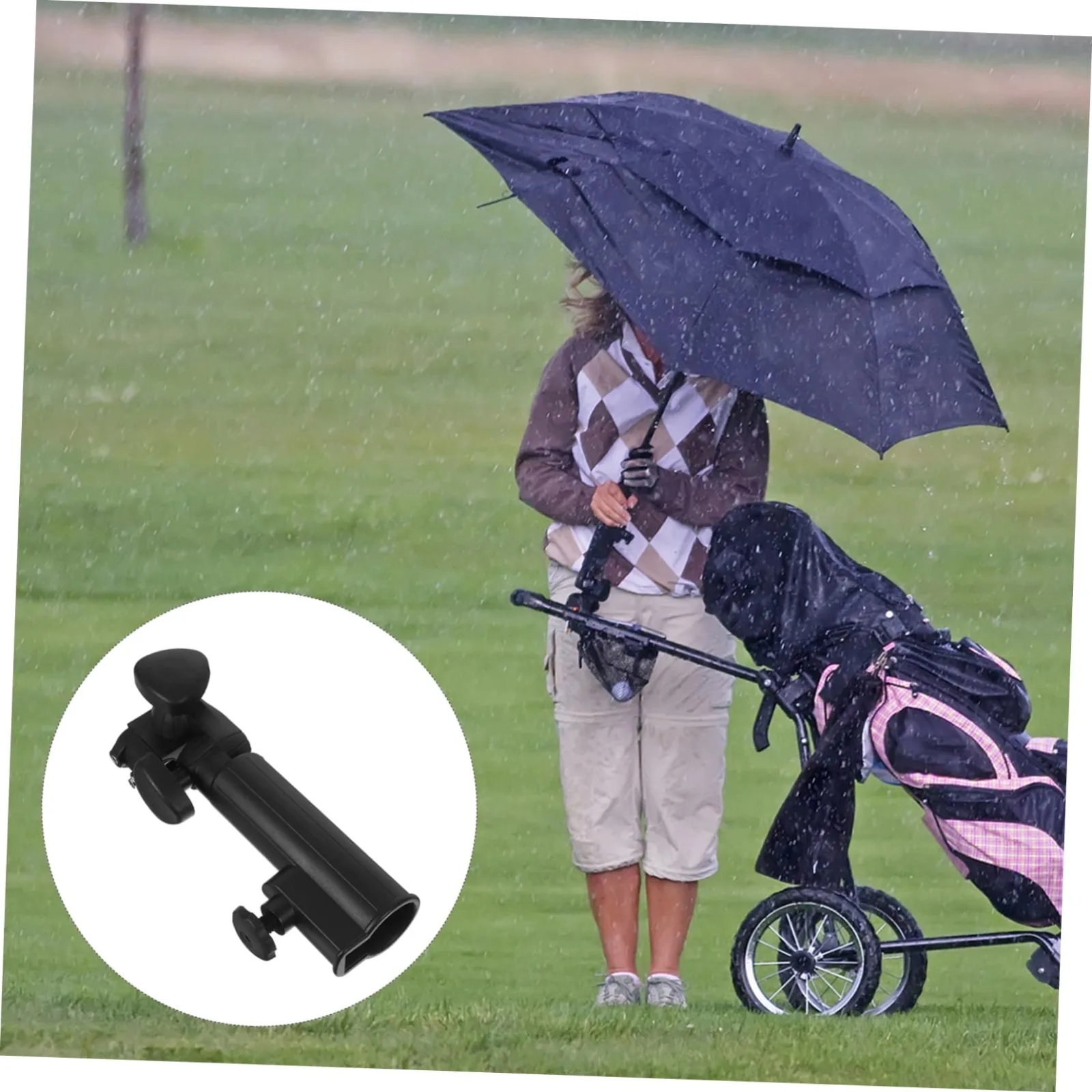 KOMBIUDA Adjustable Golf Cart Umbrella Holder image 2