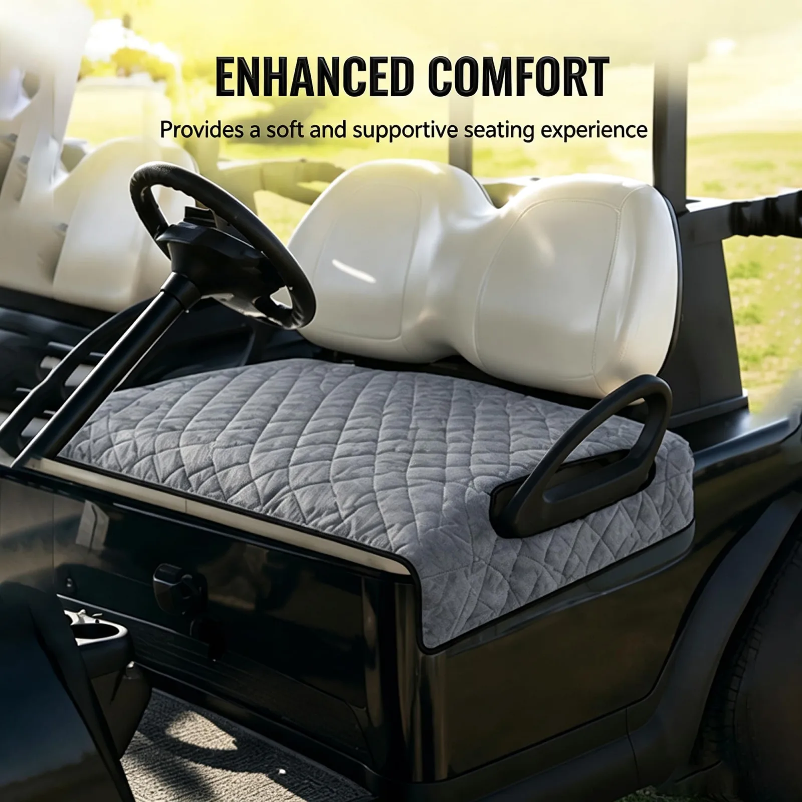 BTPEXS Rear Seat Cushion Cover for Club Car Onward 6-Passenger image 3