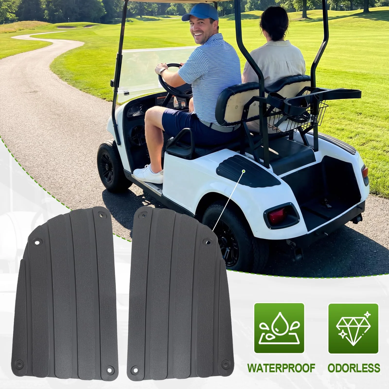 CYOOYC Rear Side Guard Set for E-Z-GO TXT 1996-2013 image 4