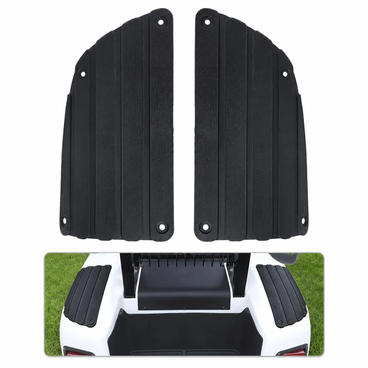 CYOOYC Rear Side Guard Set for E-Z-GO TXT 1996-2013