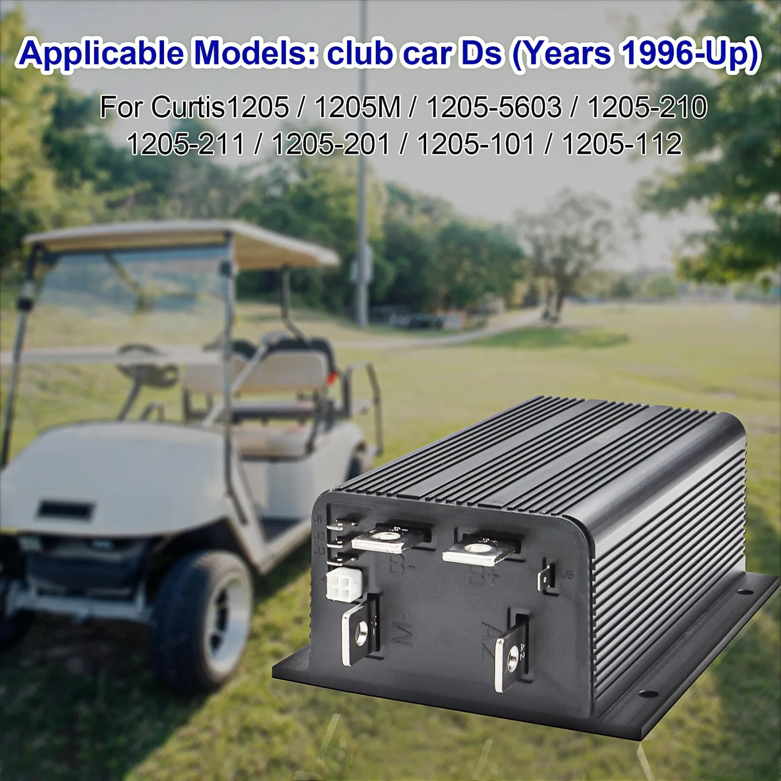Cotether 1205M5606-48V-5K0 Golf Cart Controller image 2