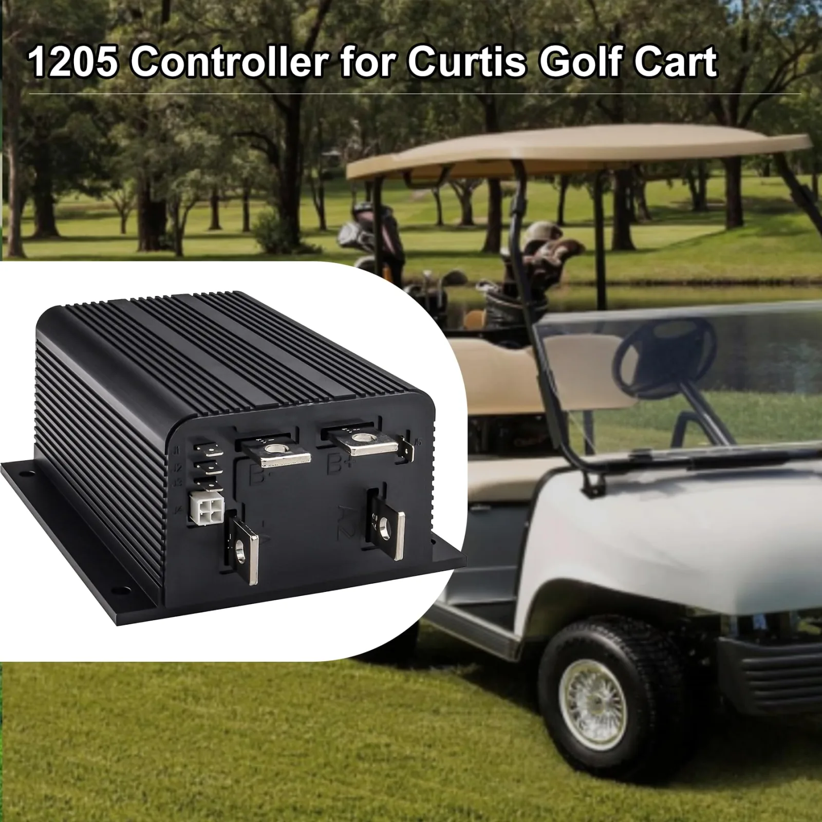 Cotether 1205M5606-48V-5K0 Golf Cart Controller image 3