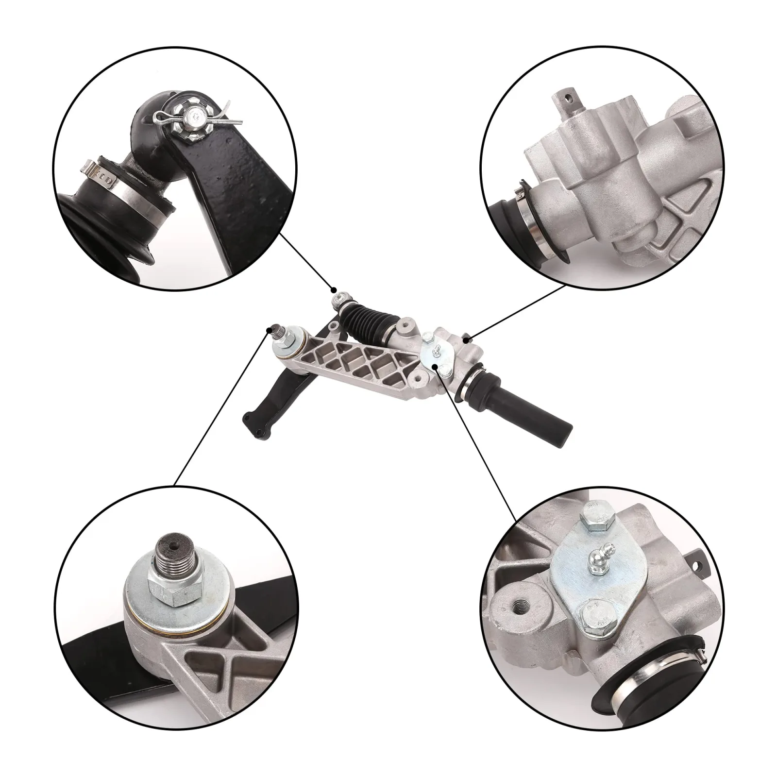 10L0L Steering Gear Box for 1994-2000 E-Z-GO TXT Medalist image 3