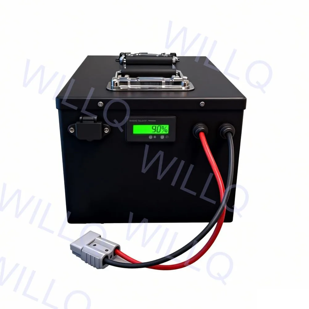WILLQR 60V 60Ah LiFePO4 Golf Cart Battery image 3