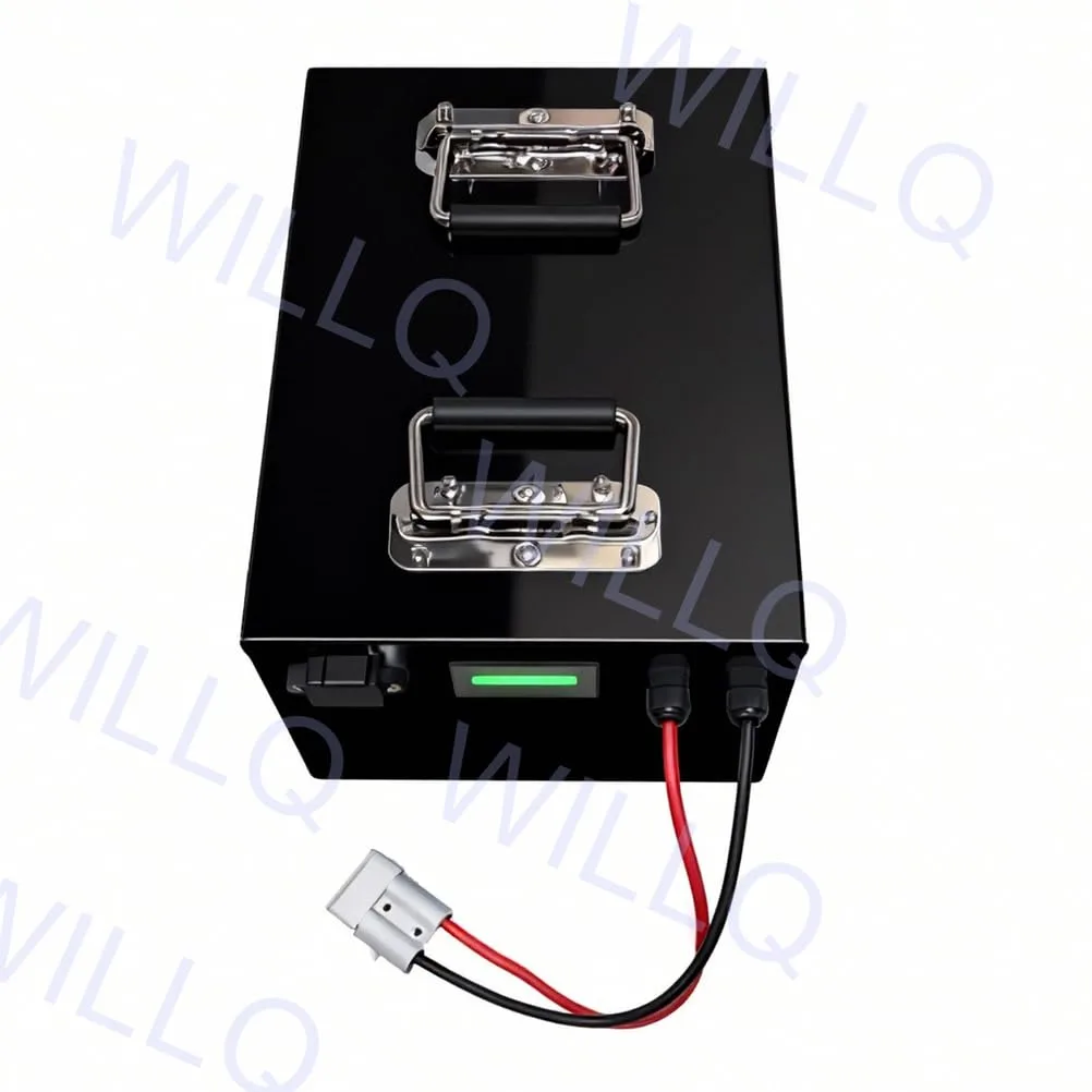WILLQR 60V 60Ah LiFePO4 Golf Cart Battery image 4