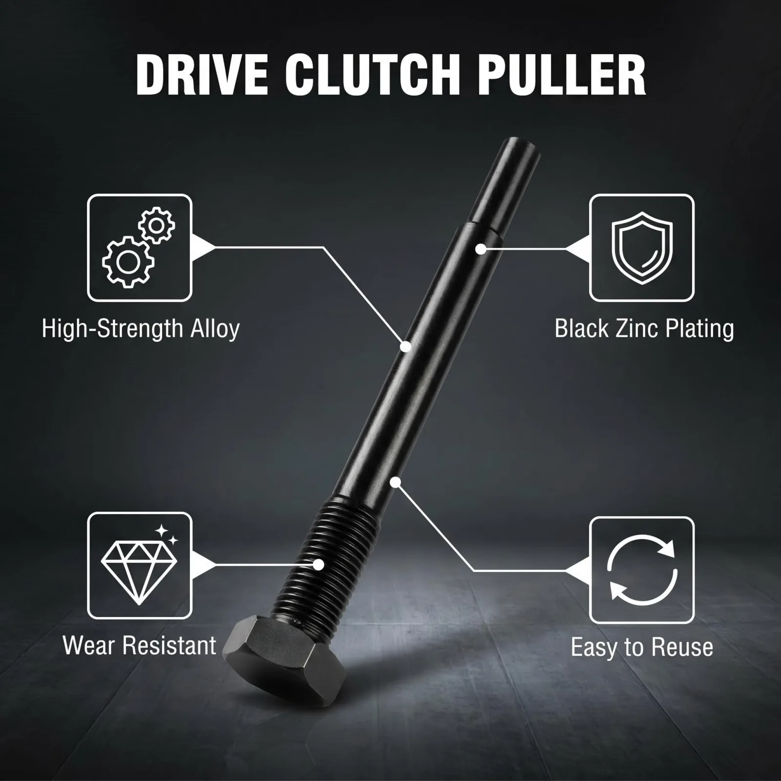 Generic Drive Clutch Puller Tool Model 101449 for Golf Carts image 2
